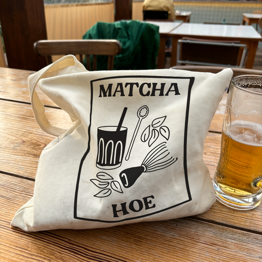 MATCHA HOE Tote Bag – Canvas Shopper