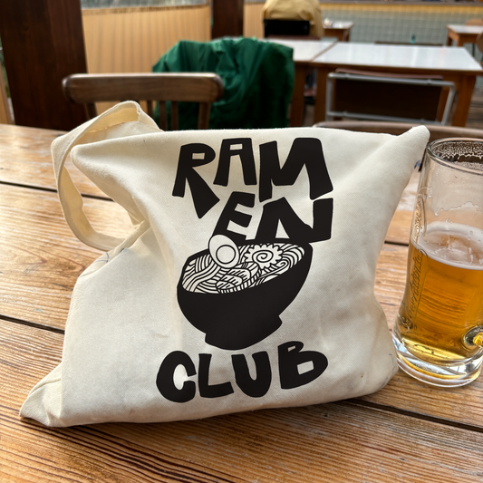 Ramen Club Tote Bag - Canvas Shopper